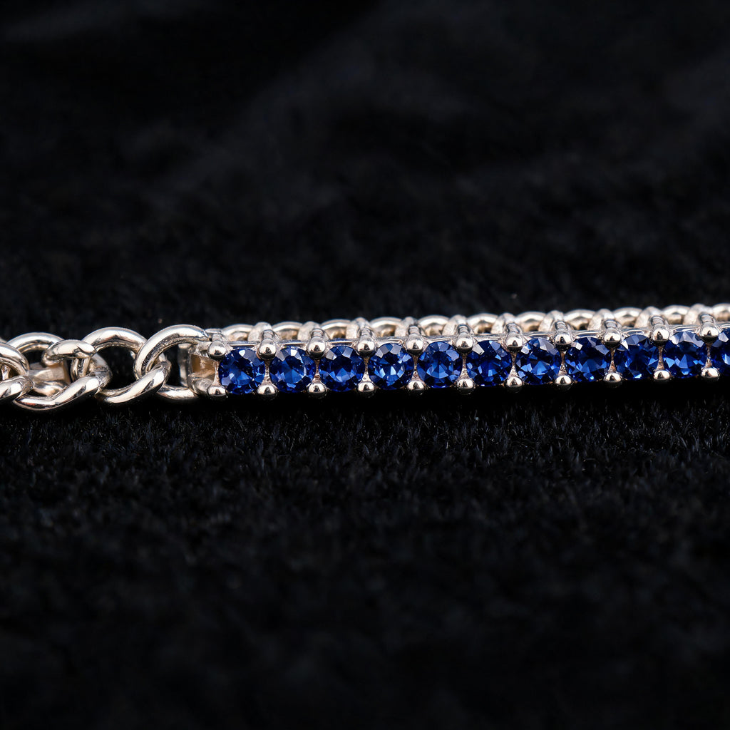 Aquamarine Tennis | Bracelet