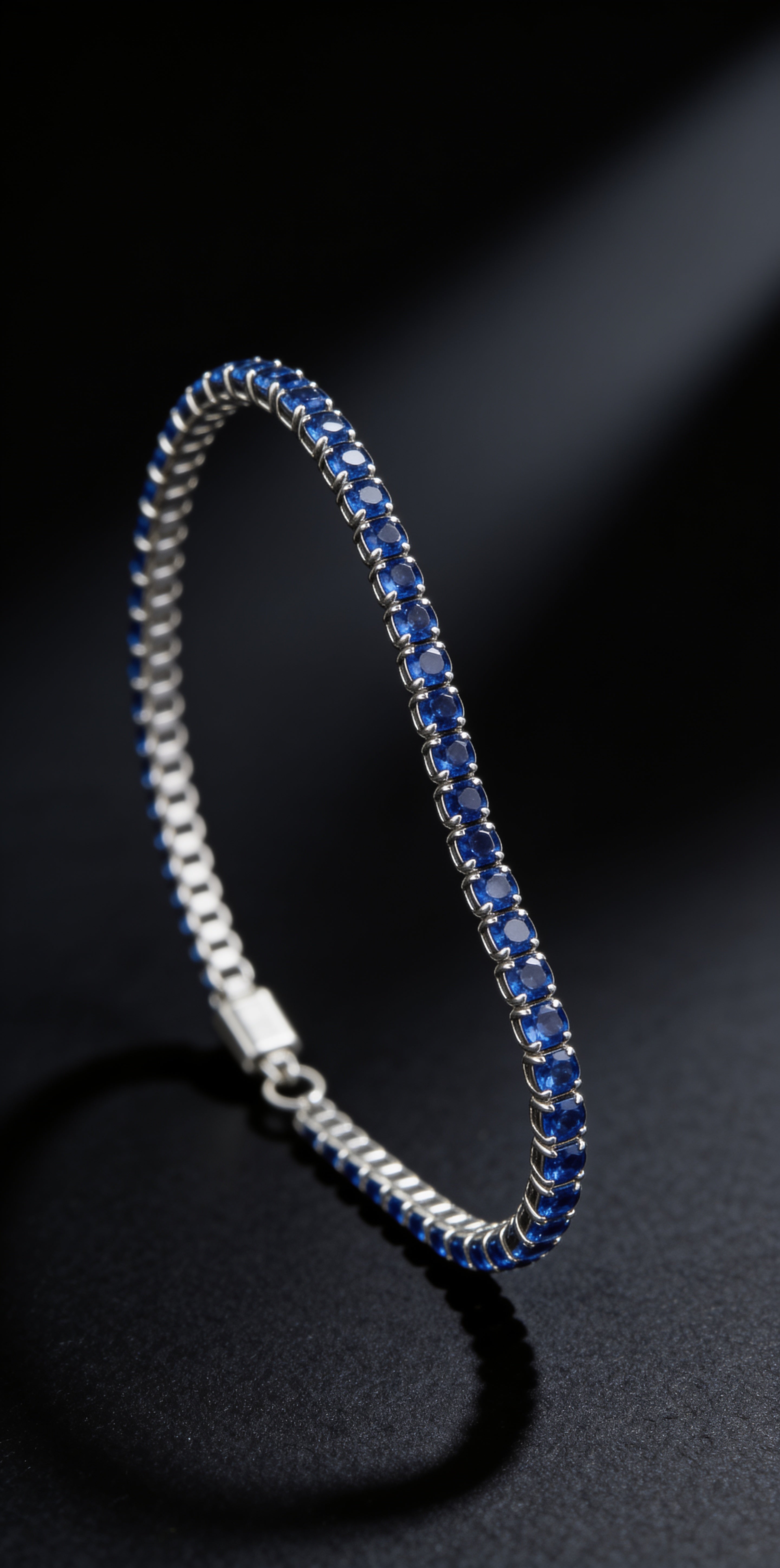 Aquamarine Tennis | Bracelet