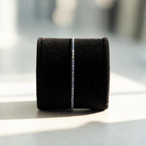 Aquamarine Tennis | Bracelet
