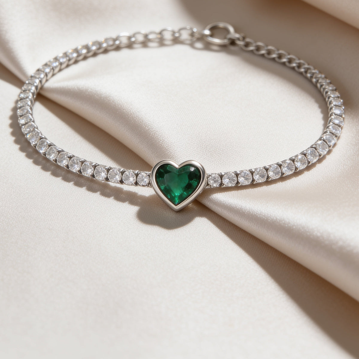 Emerald Heart | Bracelet